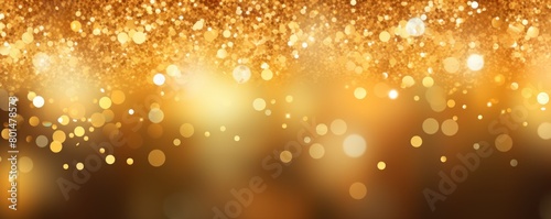 Gold gradient sparkling background illustration with copy space texture for display products blank copyspace for design text photo website web banner 