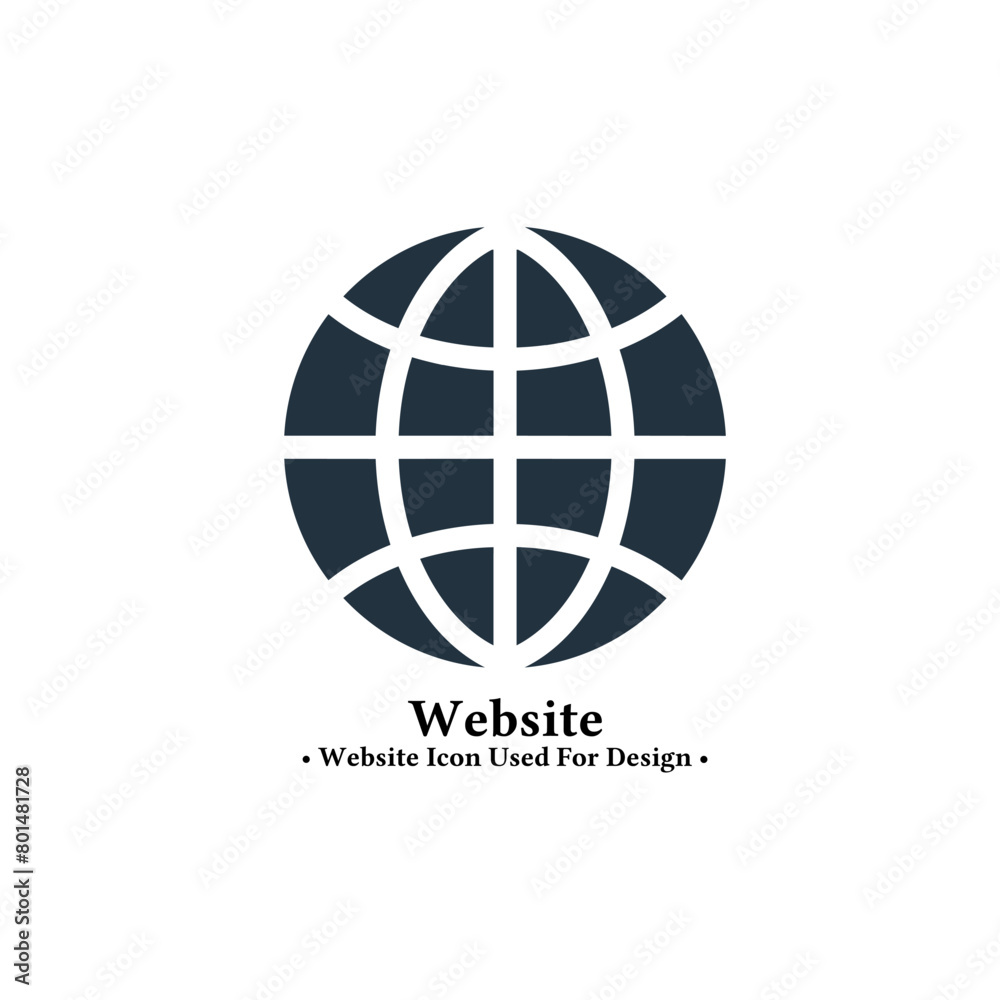 Website icon in trendy flat style isolated on white background. website concept icon illustration for web and mobile design. Website icon in trendy flat style isolated on white background. website concept icon illustration for web and mobile design.