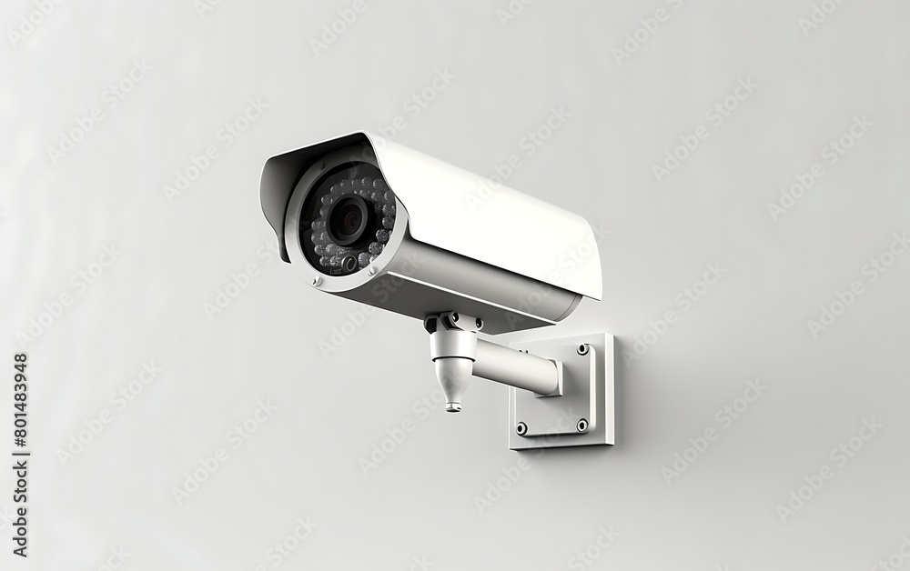 CCTV security camera isolated on white background CCTV security camera isolated on white background