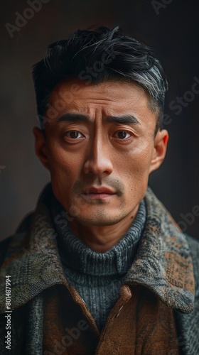 portrait of a Chinese man 30 years old
