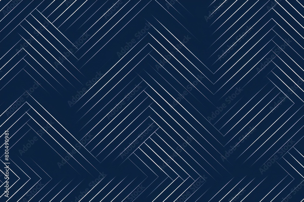 Indigo vector seamless pattern natural abstract background with thin elements. Monochrome tiny texture diagonal inclined lines simple geometric 
