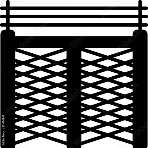 Perimeter Fence Icon