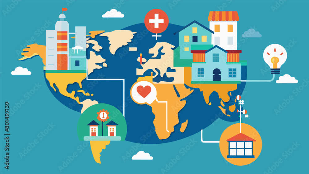 A visualization presenting the varying levels of affordability and accessibility of mental health services across different continents.. A visualization presenting the varying levels of affordability and accessibility of mental health services across different continents..