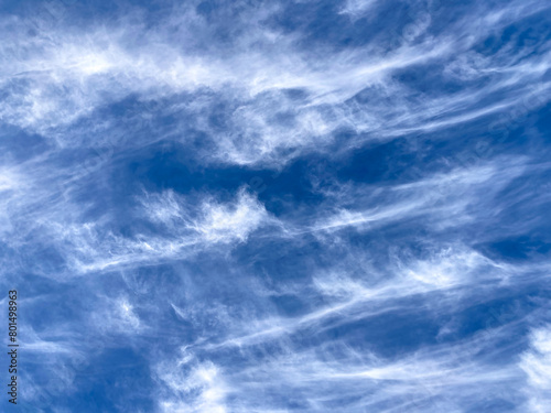 cirrus clouds, symbol for weather