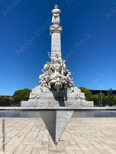 Monument to Christopher Columbus in Buenos Aires, Argentina