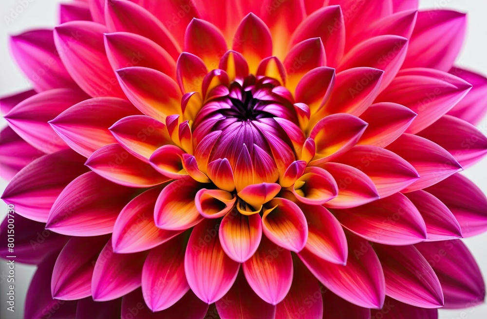 amazing blooming pink dahlia close up amazing blooming pink dahlia close up
