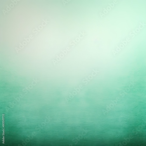 Mint green retro gradient background with grain texture, empty pattern with copy space for product design or text copyspace mock-up template
