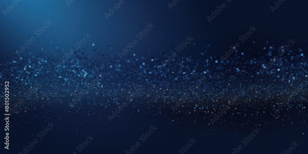 Navy Blue gradient sparkling background illustration with copy space texture for display products blank copyspace for design text photo website web banner 