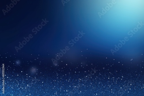 Navy Blue gradient sparkling background illustration with copy space texture for display products blank copyspace for design text photo website web banner  photo