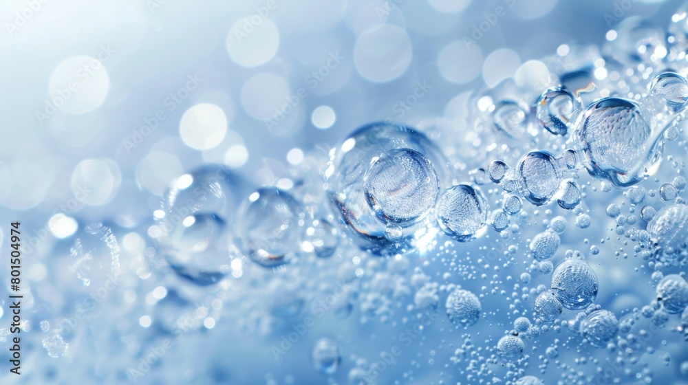 Sparkling Water Bubbles Close-up: A Mesmerizing Aquatic Macro View Sparkling Water Bubbles Close-up: A Mesmerizing Aquatic Macro View