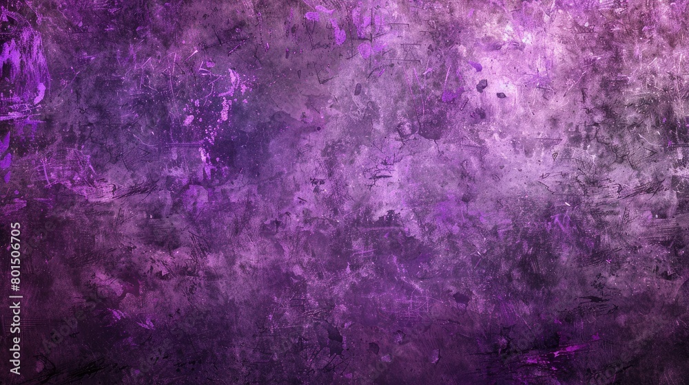 Purple grunge texture. Generative AI