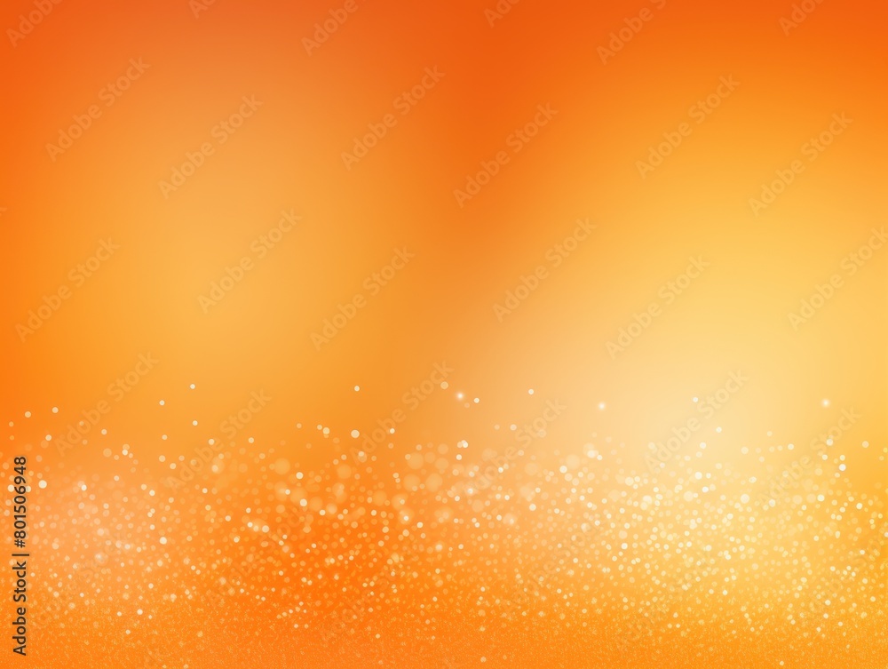 Orange gradient sparkling background illustration with copy space texture for display products blank copyspace for design text photo website web banner 