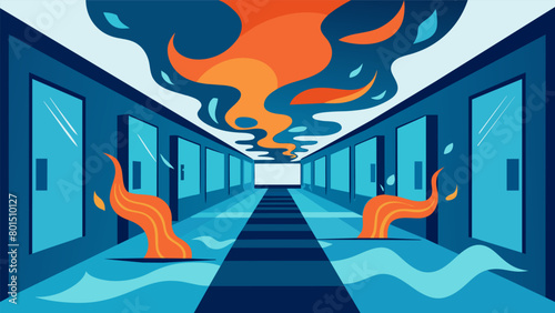 The temperature in the hall fluctuated with sudden blasts of cold air and then intense heat making you question if this was all part of the twisted.