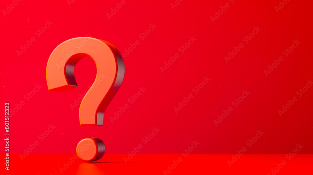 Red Gradient with Question Mark Red Gradient with Question Mark