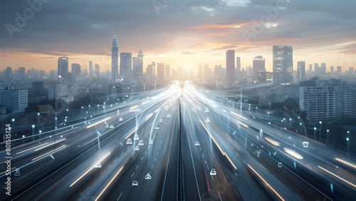 Improving Connectivity with IoT and Intelligent Vehicles in a Smart Transportation System. Concept IoT Integration, Intelligent Vehicles, Smart Transportation, Connectivity