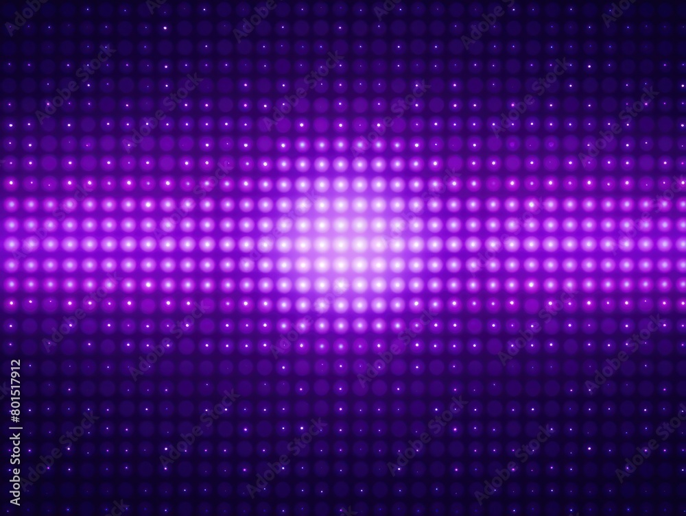 Purple LED screen texture dots background display light TV pixel pattern monitor screen blank empty pattern with copy space for product design or text 
