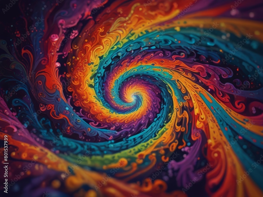 swirling pattern background
