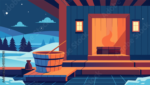 The saunas toasty embrace soothes and relaxes your tired muscles providing a muchneeded break from the freezing temperatures outside..