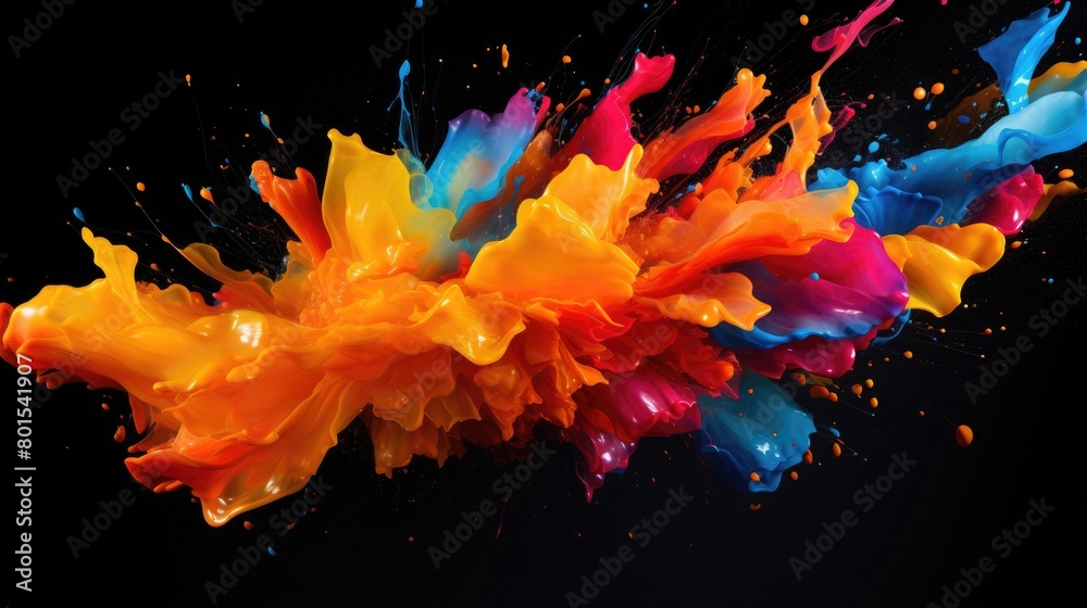 Vibrant Explosion of Color Vibrant Explosion of Color