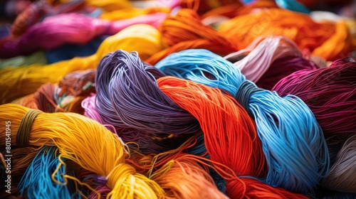 Vibrant Yarn Assortment
