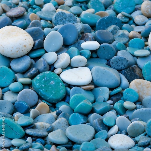 Stones in the beach, Cap Gris Nez, Cote d'opale, Pas-de-Calais, France