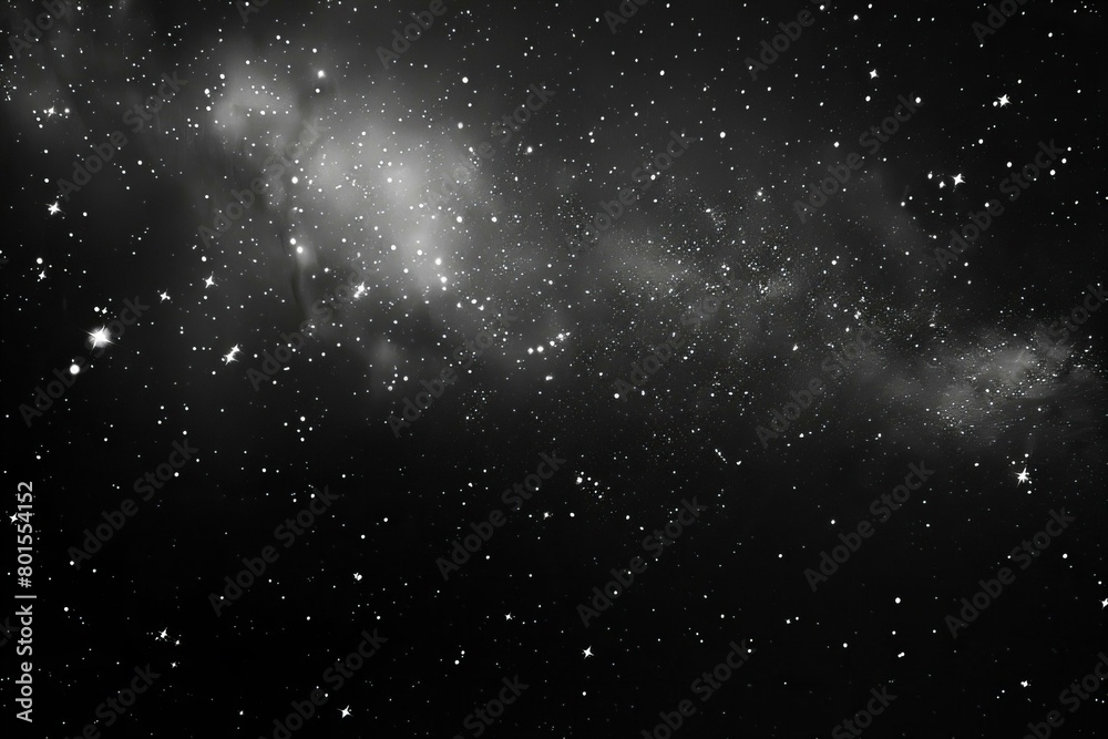 Obraz premium Stunning Night Sky Filled with Stars and Nebula