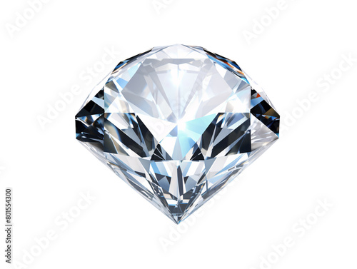 a diamond on a white background