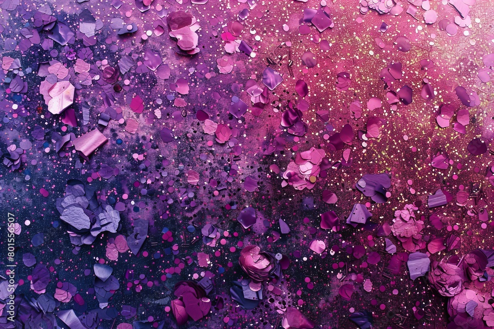 Vibrant Purple and Pink Background with Abstract Petals Vibrant Purple and Pink Background with Abstract Petals