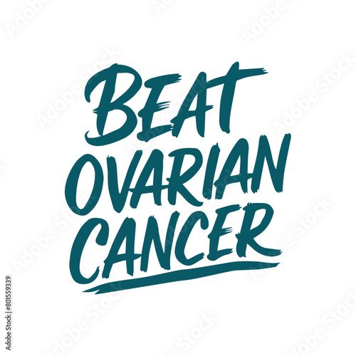 beat ovarian cancer breast cancer awareness month in October. Realistic pink ribbon symbol. Vector illustration.