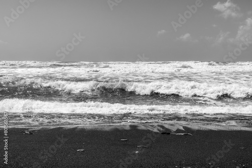 Stormy ocean seen from Irish coast