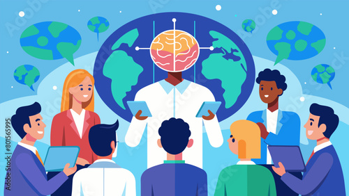 A group of international experts holding a conference to educate the public about the potential risks and benefits of neurotechnology and the need for.