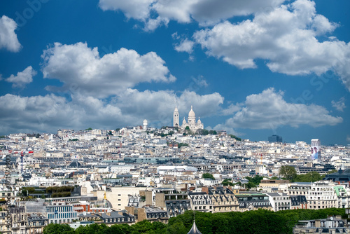 April 22, 2022: Les Invalides is an architectural complex and panoramic landscape of the city.