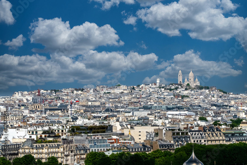 April 22, 2022: Les Invalides is an architectural complex and panoramic landscape of the city.