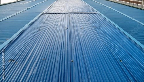 blue metal pattern background