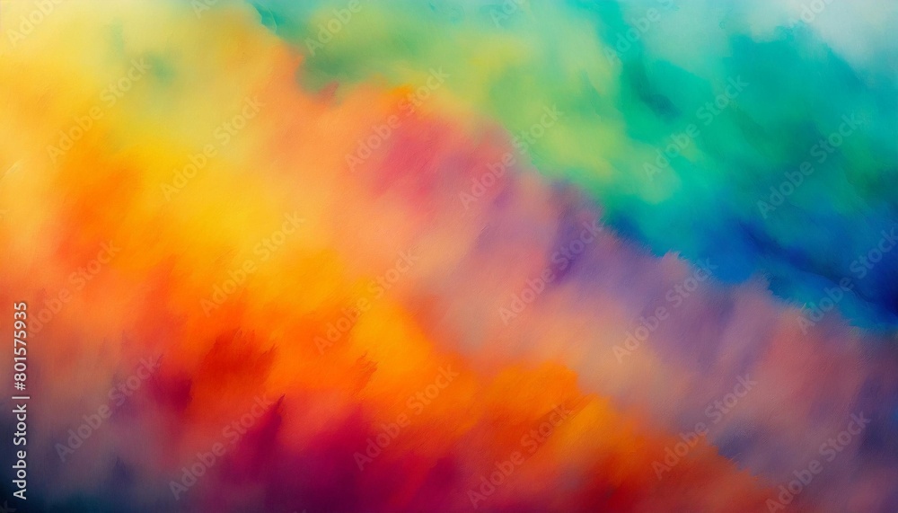 watercolor blend of vibrant hues fading from warm to cool ideal for artistic and creative backgrounds