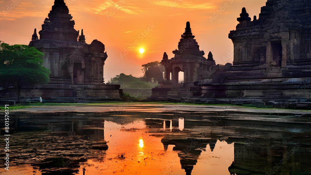 Fototapeta premium Timeless treasures capturing the beauty of ancient structures