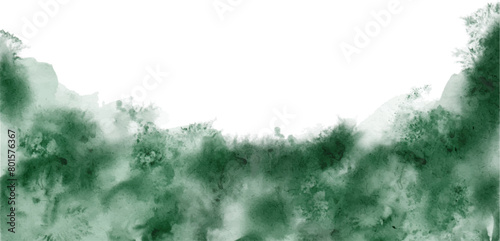 abstract green texture watercolor background