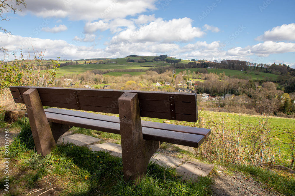 The Cateran Trail is a 103 km circular long-distance walking route in central Scotland. UK. The trail has no official beginning or end and can be joined at any stage. Perth, Kinross Countryside Trust 