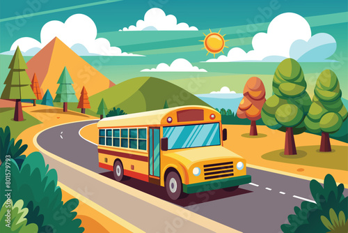 back to school concept vector