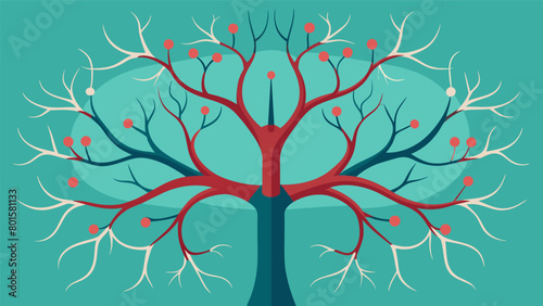 A tree with branches weaving in and out of each other illustrating the interconnectedness of various forms of ketamine therapy..