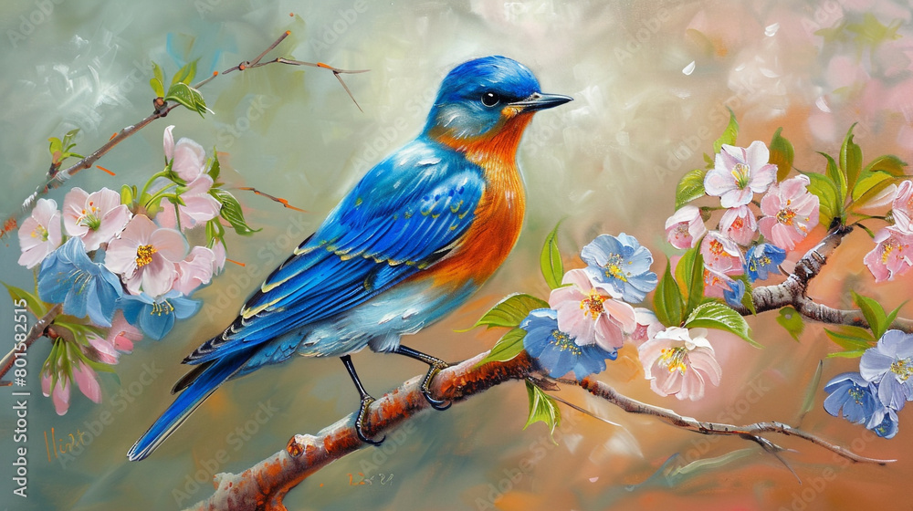 bird on branch bird on branch