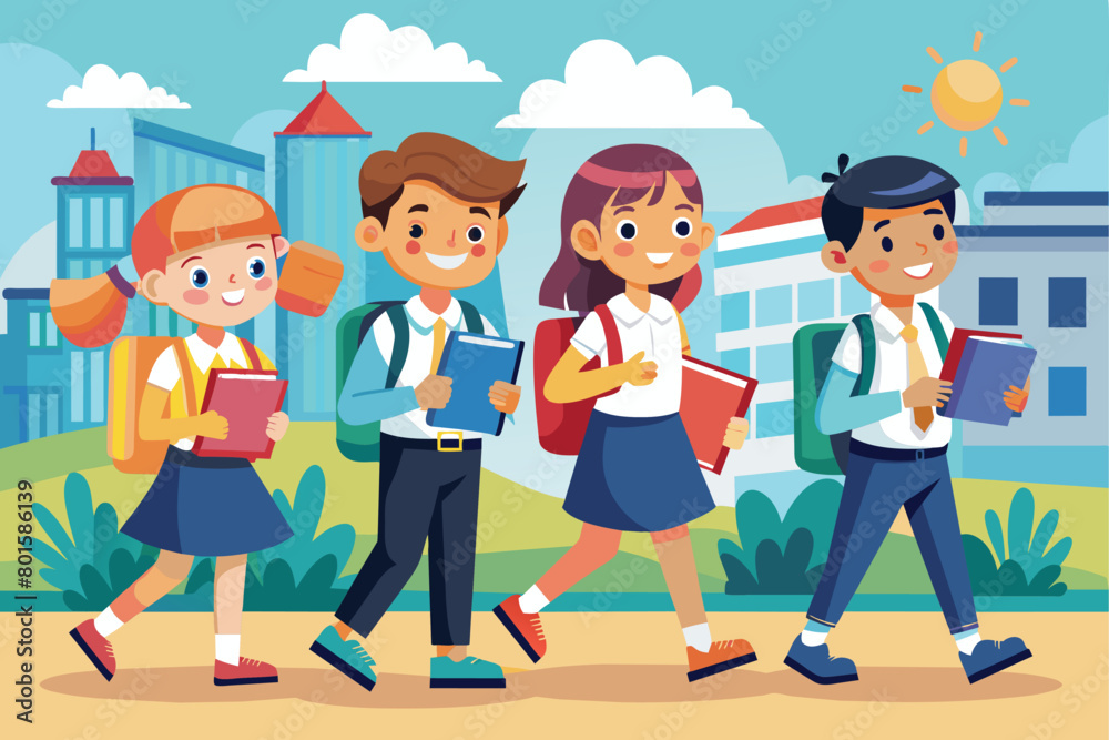back to school concept vector Illustration back to school concept vector Illustration