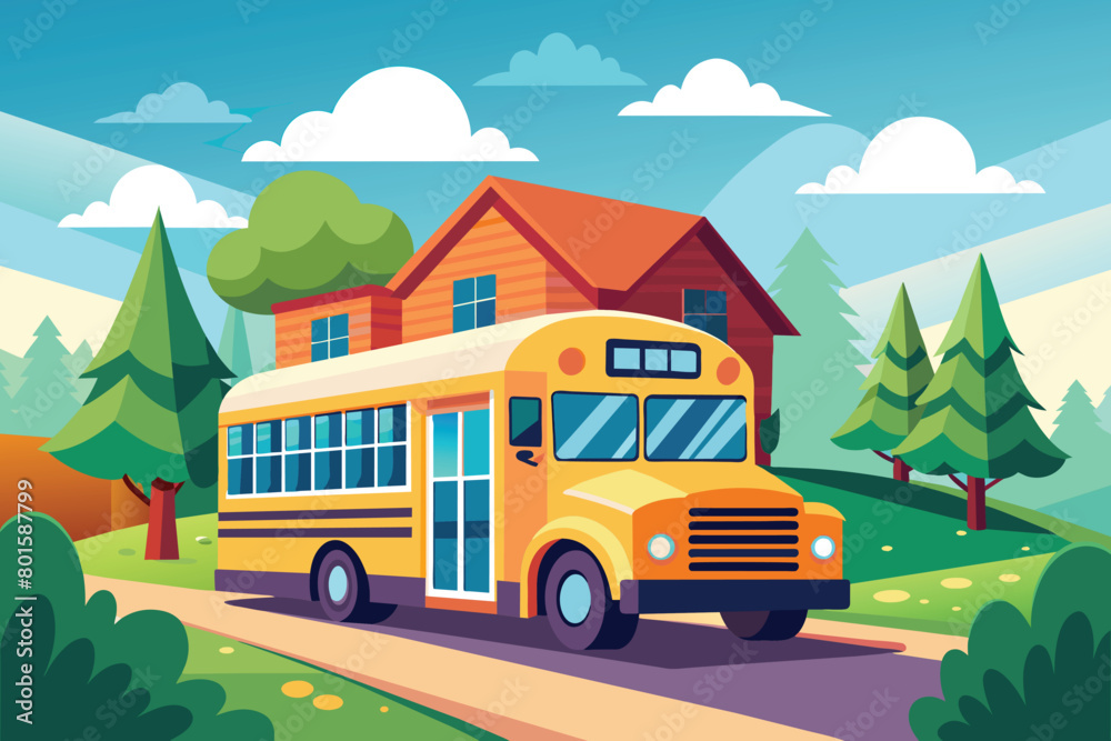 back to school concept vector Illustration back to school concept vector Illustration