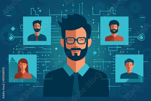 Human Resources Technology: Elevating Recruitment to Find the Best Job Candidate. Modern Online Solutions Streamline HR Processes. Assessing Leadership, Teamwork, and Confidence for Optimal Hiring