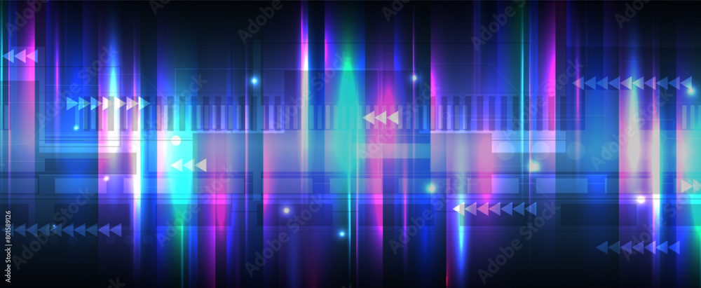 Abstract Computer technology background. network visual connection. Vector art. Abstract Computer technology background. network visual connection. Vector art.