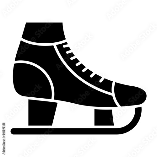 Skate Shoes Icon Design