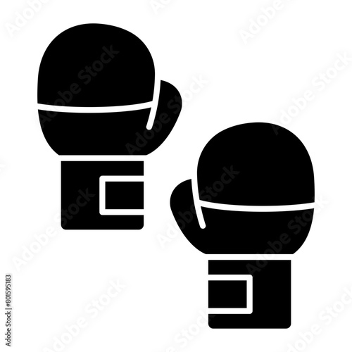 Boxing Gloves Icon Design