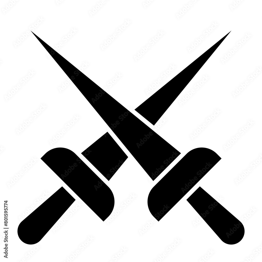 Fencing Icon Design