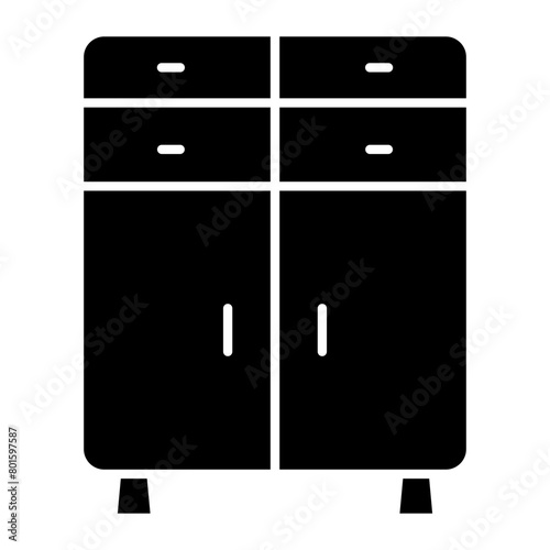 Cupboard Line icon