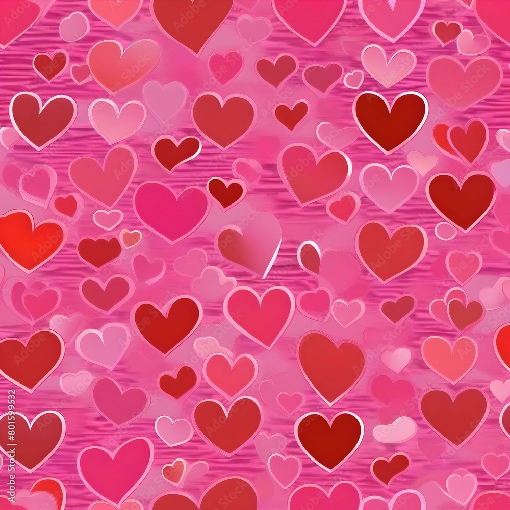 seamless background with hearts seamless background with hearts